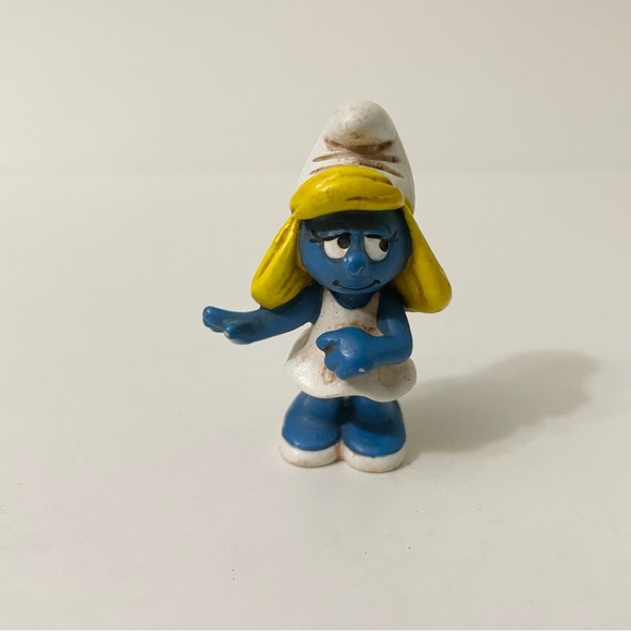 The Smurfs Smurfette Peyo Schleich 2004 Toy Germany - Picture 2 of 12